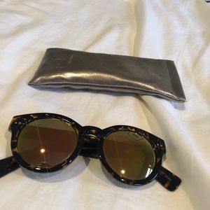 loft reflective sunglasses